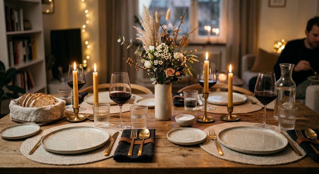 Sådan forberede du et elegant middag for familie og venner