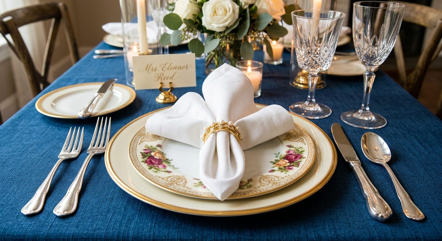 Sådan forberede du et elegant middag for familie og venner